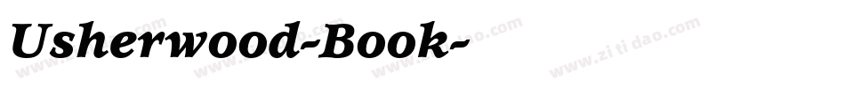 Usherwood-Book字体转换