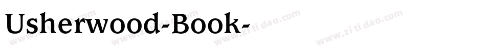 Usherwood-Book字体转换