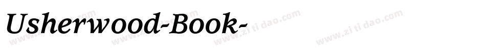 Usherwood-Book字体转换