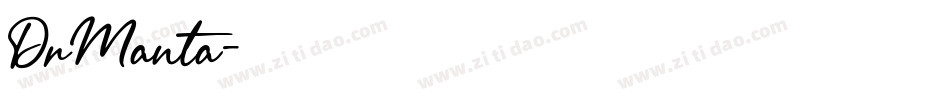 DrManta字体转换