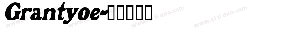 Grantyoe字体转换
