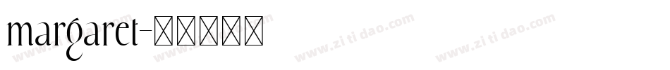 margaret字体转换
