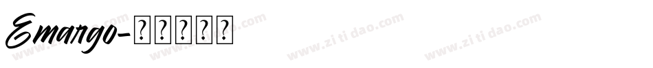 Emargo字体转换