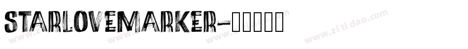 StarLoveMarker字体转换