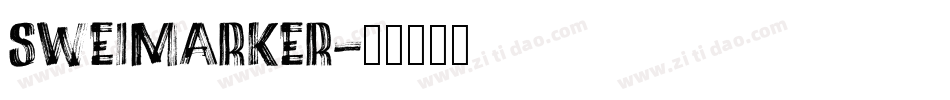 SweiMarker字体转换