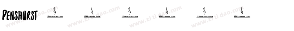 Penshurst字体转换