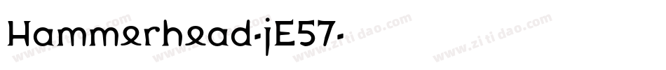Hammerhead-jE57字体转换