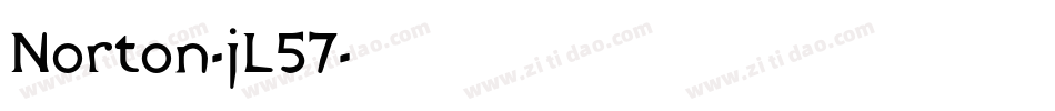 Norton-jL57字体转换