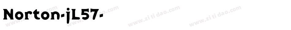 Norton-jL57字体转换
