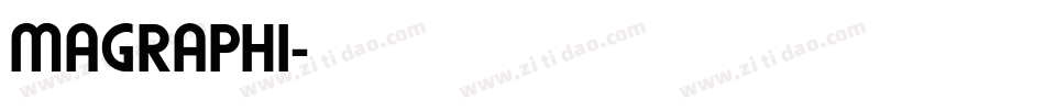 MAGRAPHI字体转换
