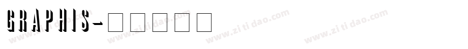 Graphis字体转换