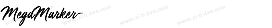 MegaMarker字体转换