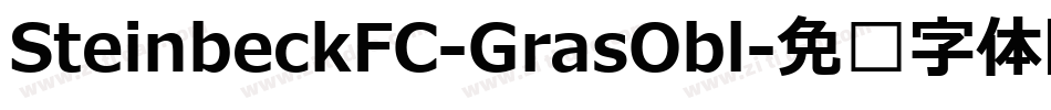 SteinbeckFC-GrasObl字体转换