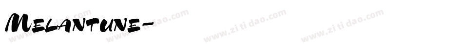 Melantune字体转换