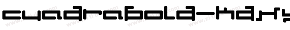 CuadraBold-KDxy字体转换