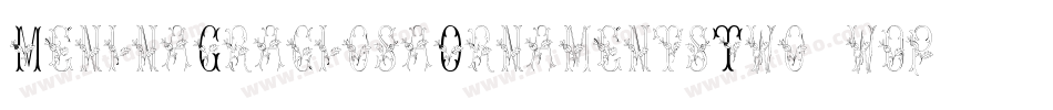 MeninaGraciosaOrnamentsTwo-wdpw字体转换