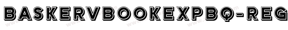 BaskervBookExpBQ-Regular字体转换