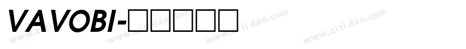 VAVOBI字体转换