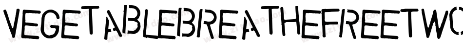 VegetableBreatheFreeTwo-n5BY字体转换