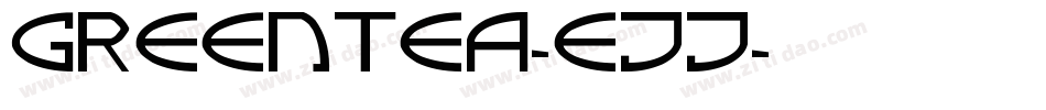 GreenTea-eJj3字体转换
