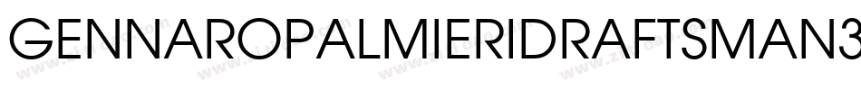 Gennaropalmieridraftsman3DMedium-BoVn字体转换