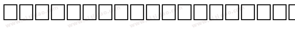 greenthregular字体转换