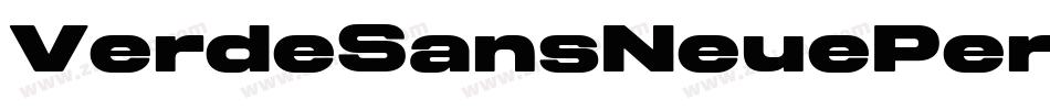 VerdeSansNeuePersonalUse-lR60字体转换 VerdeSansNeuePersonalUse-lR60字体转换