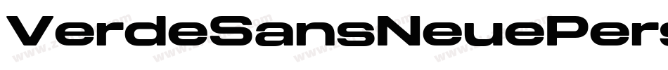 VerdeSansNeuePersonalUse-lR60字体转换 VerdeSansNeuePersonalUse-lR60字体转换