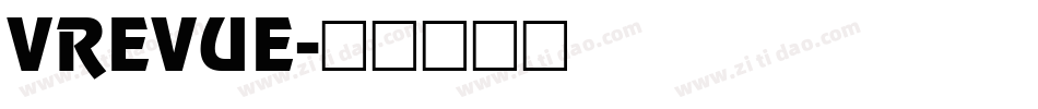 VREVUE字体转换