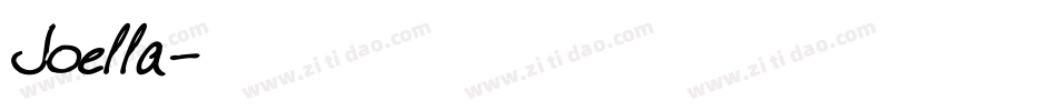 Joella字体转换