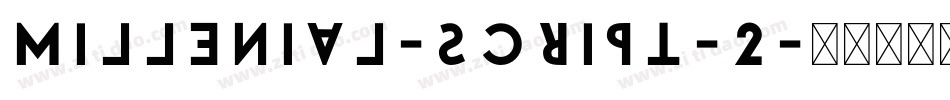 millenial-script-2字体转换