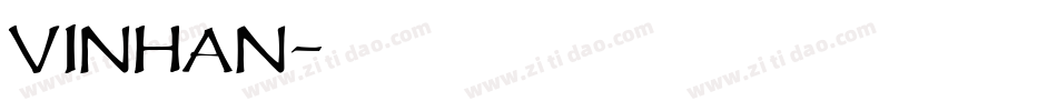 VINHAN字体转换