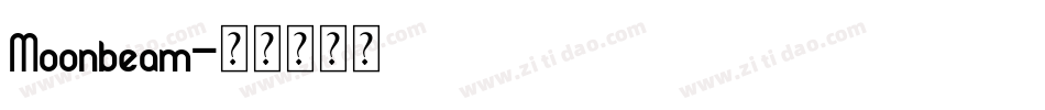 Moonbeam字体转换