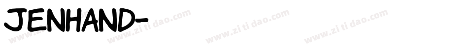 jenhand字体转换