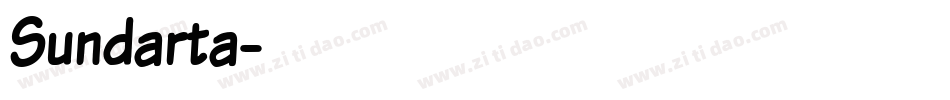 Sundarta字体转换