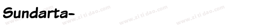 Sundarta字体转换