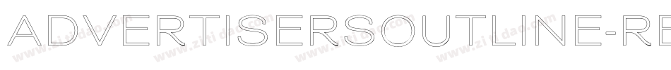 AdvertisersOutline-Regular字体转换