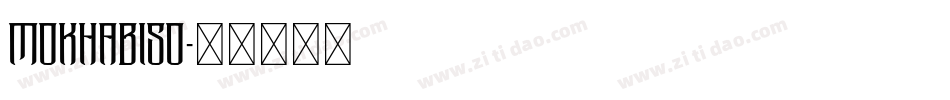 Mokhabiso字体转换