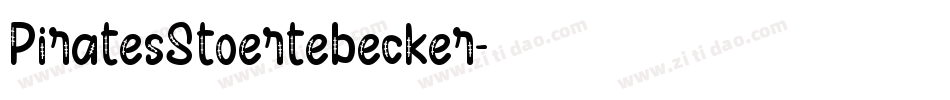 PiratesStoertebecker字体转换