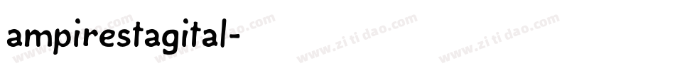 ampirestagital字体转换