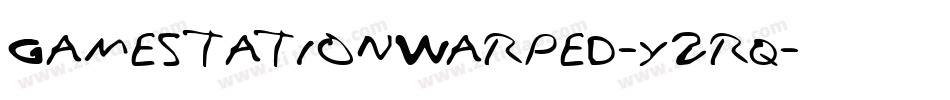 GamestationWarped-y2rq字体转换