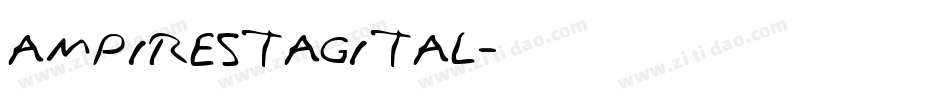 ampirestagital字体转换