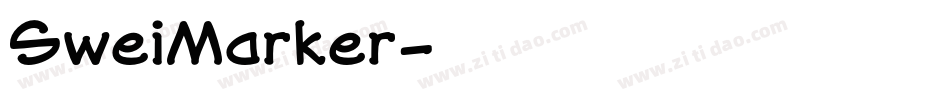 SweiMarker字体转换