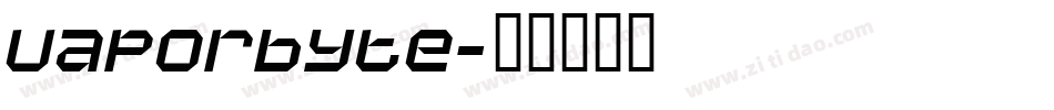 Vaporbyte字体转换