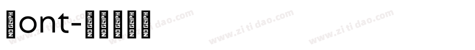 Mont字体转换