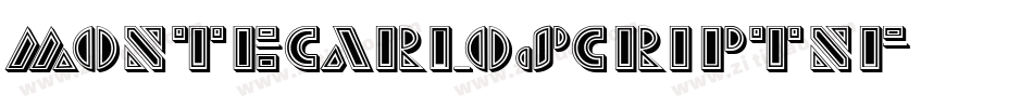 MonteCarloScriptNF字体转换