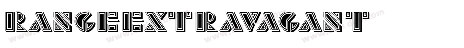 RangeExtravagant字体转换