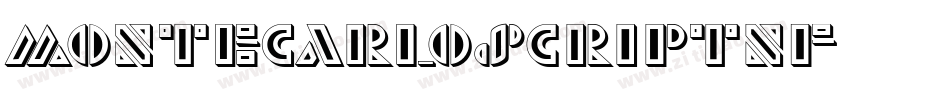 MonteCarloScriptNF字体转换