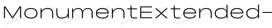 MonumentExtended字体转换