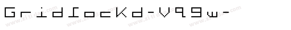 Gridlockd-Vq9w字体转换